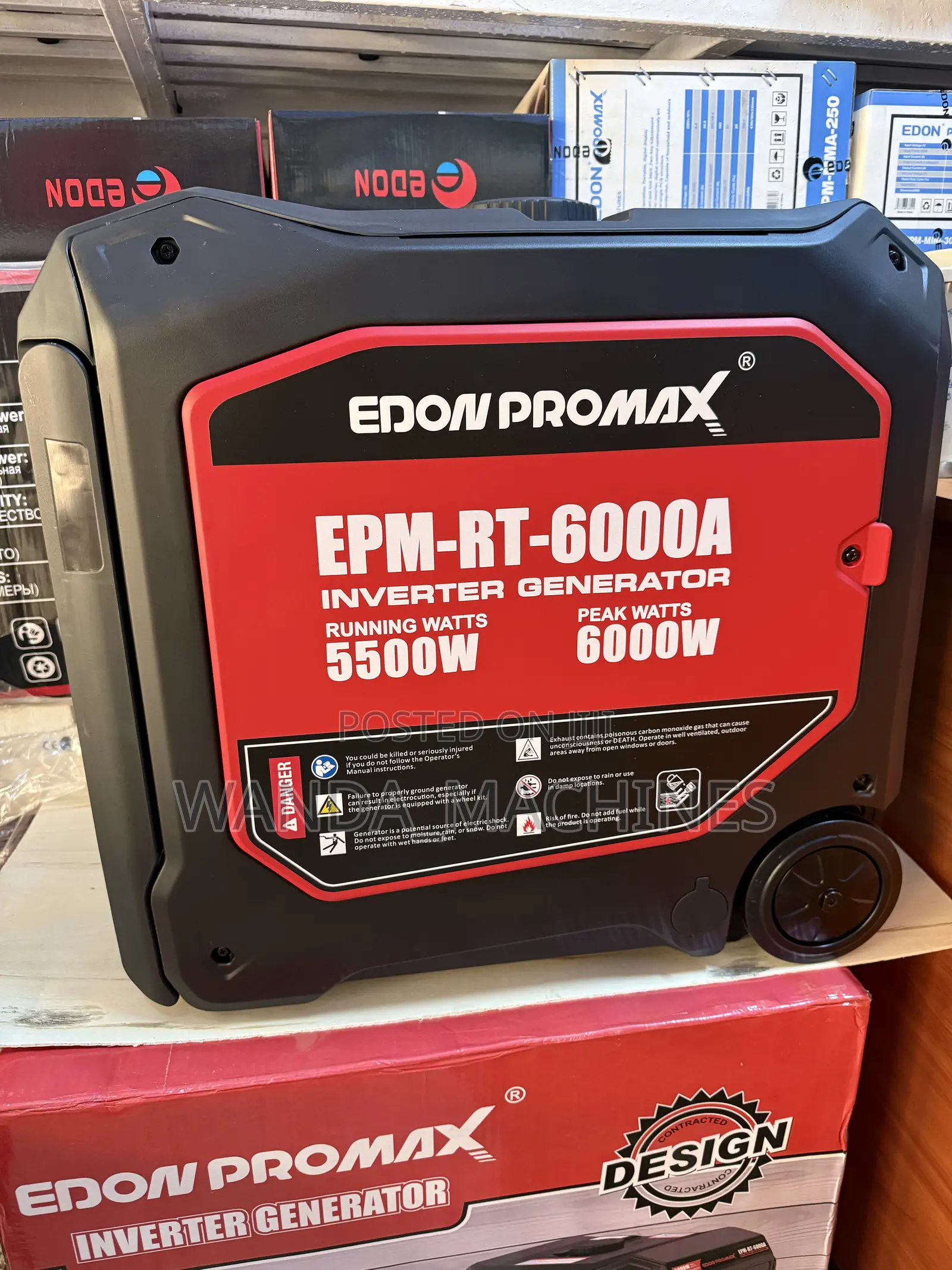 Silent Gasoline Generator 6kvA