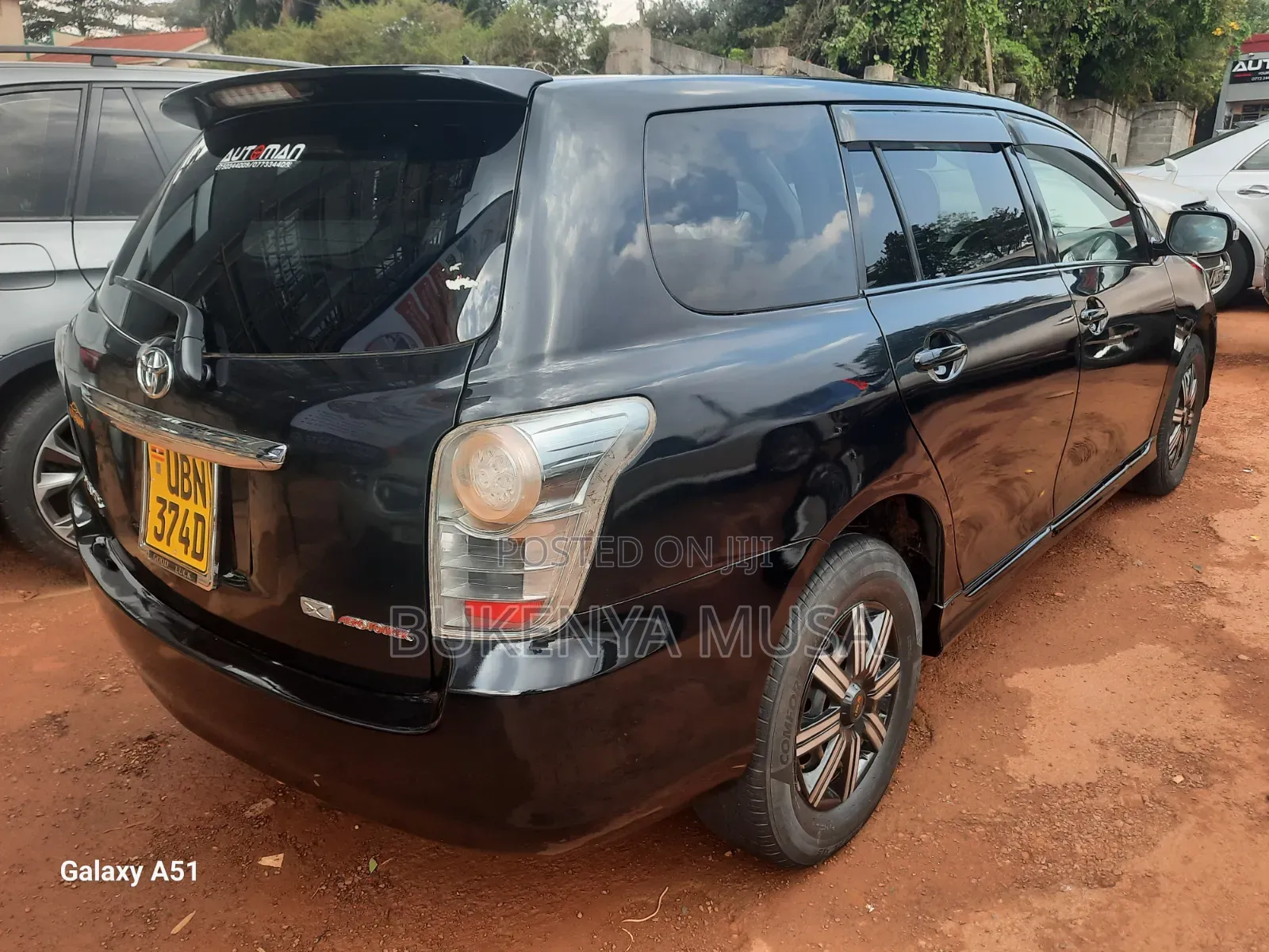 Toyota Corolla Fielder 2008 Black