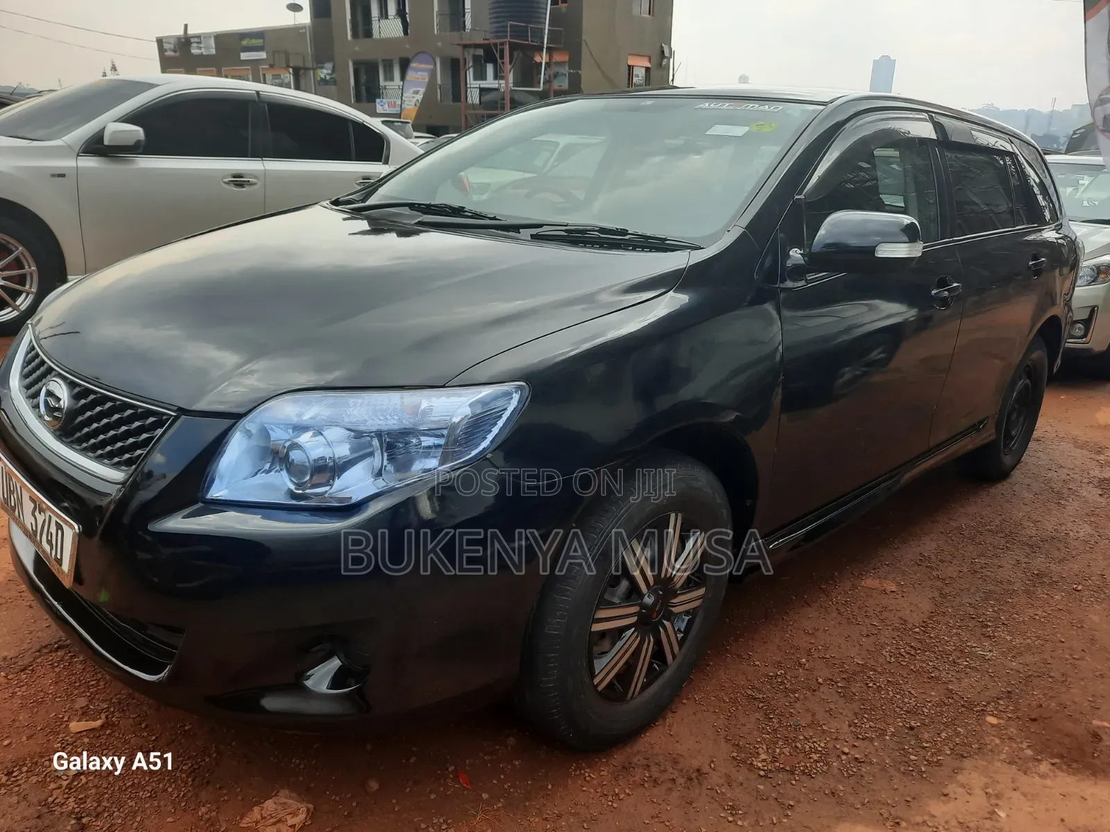 Toyota Corolla Fielder 2008 Black