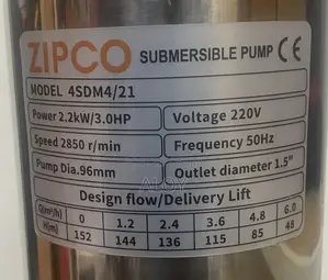 Zipco 150meter Direct Deep Well Pump