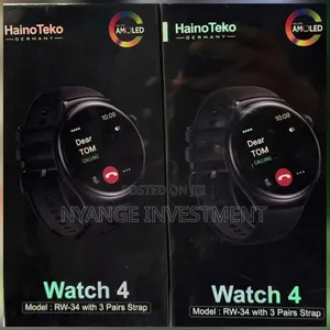 Haino Teko Watch 4 (Model: RW-34), AMOLED Smart Watch . Smart