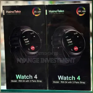 Haino Teko Watch 4 (Model: RW-34), AMOLED Smart Watch . Smart