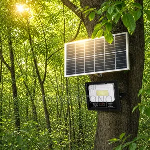 All Top 3000w LED Solar Flood Light With Remote Controller
