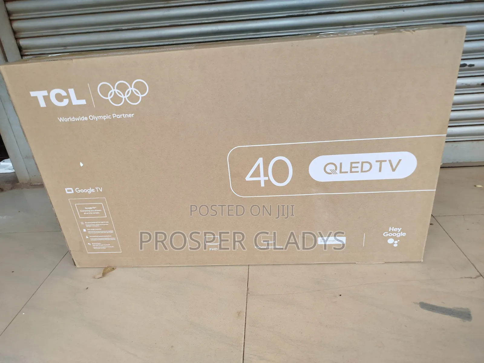 40 TCL Smart Android Qled Digital Flat Screen Flameless.