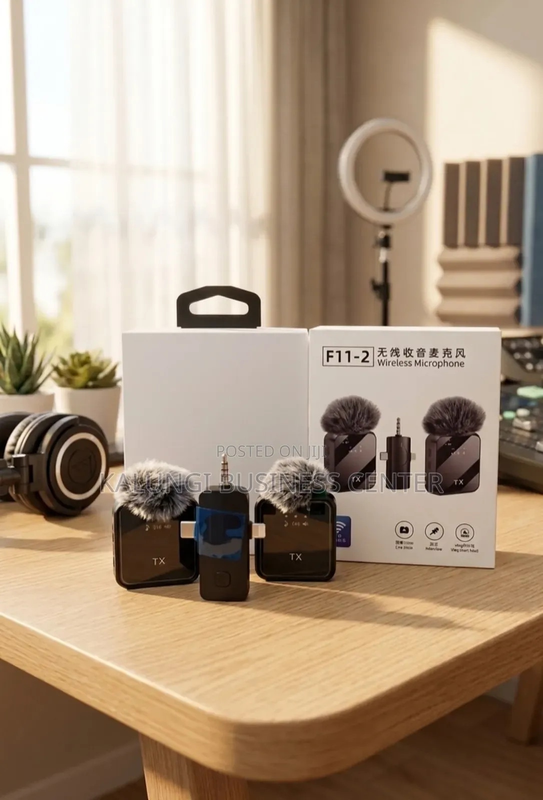 Wireless Microphone F11-2 Lavalier Microphone