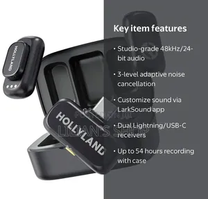 Hollyland LARK A1 Wireless Lavalier Microphone System
