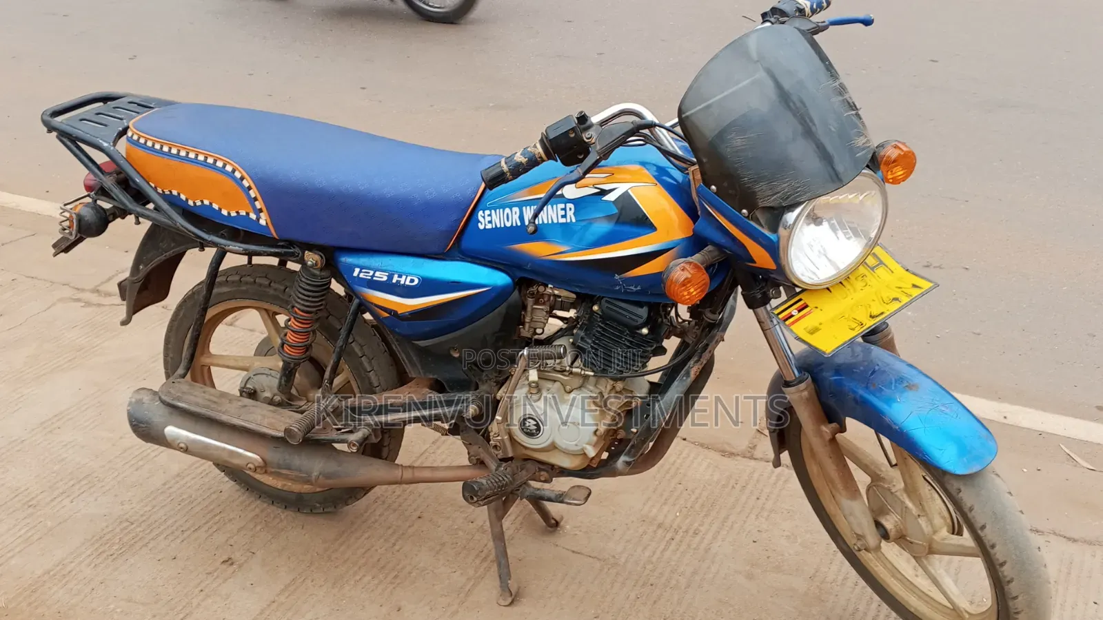 Bajaj Boxer 125 2024 Blue