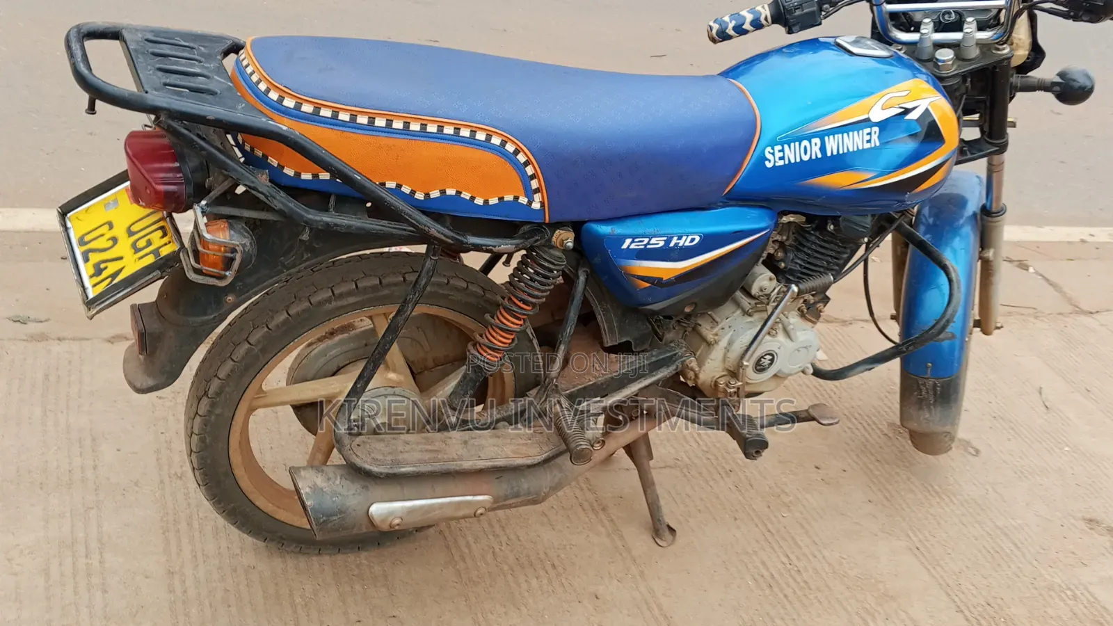 Bajaj Boxer 125 2024 Blue