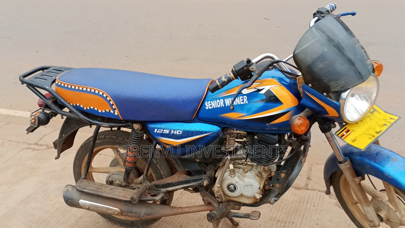 Bajaj Boxer 125 2024 Blue