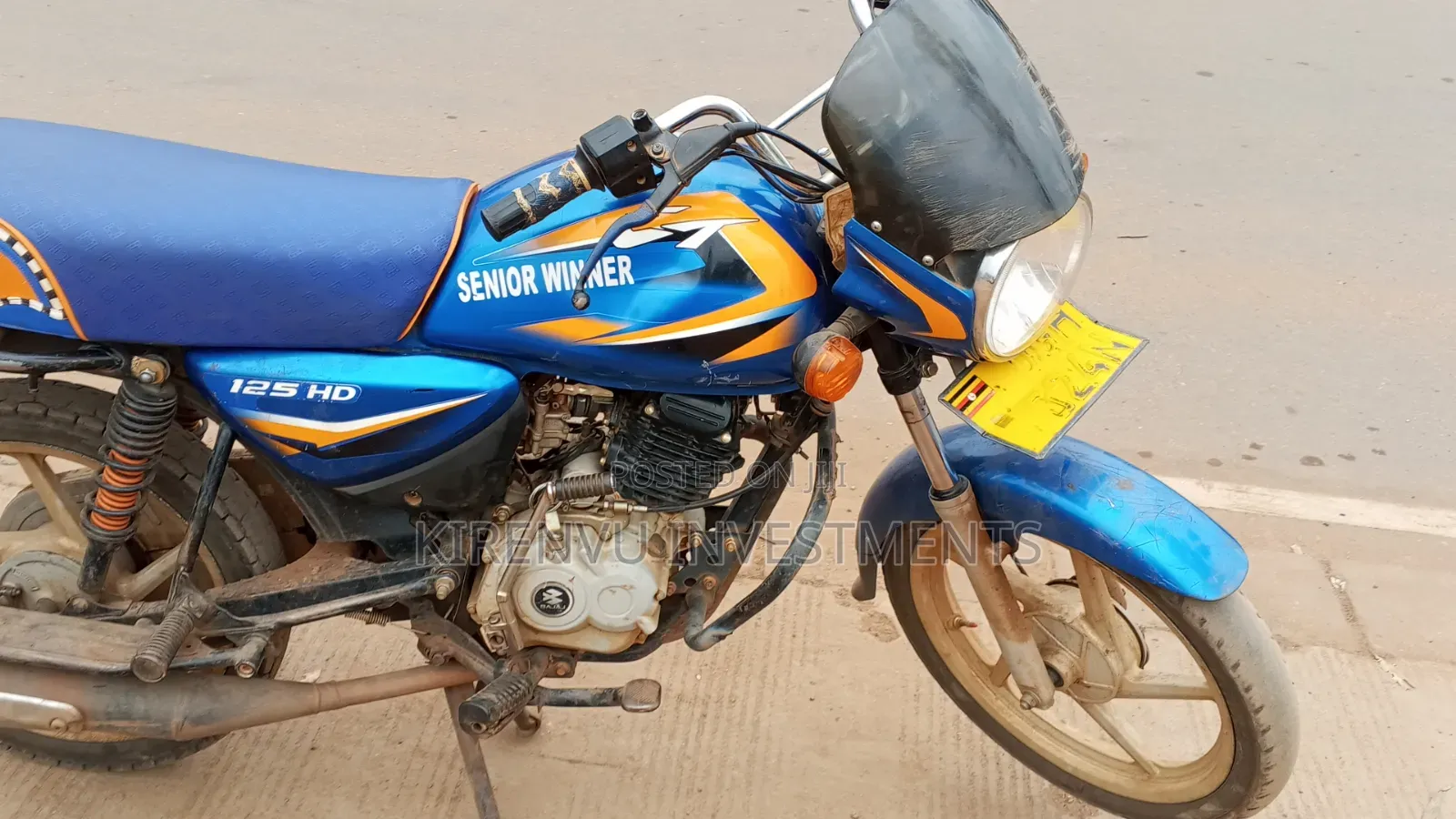 Bajaj Boxer 125 2024 Blue
