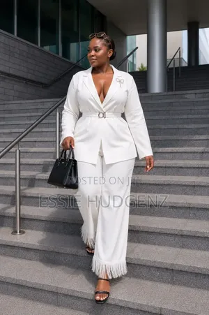Belted Suit for Ladies