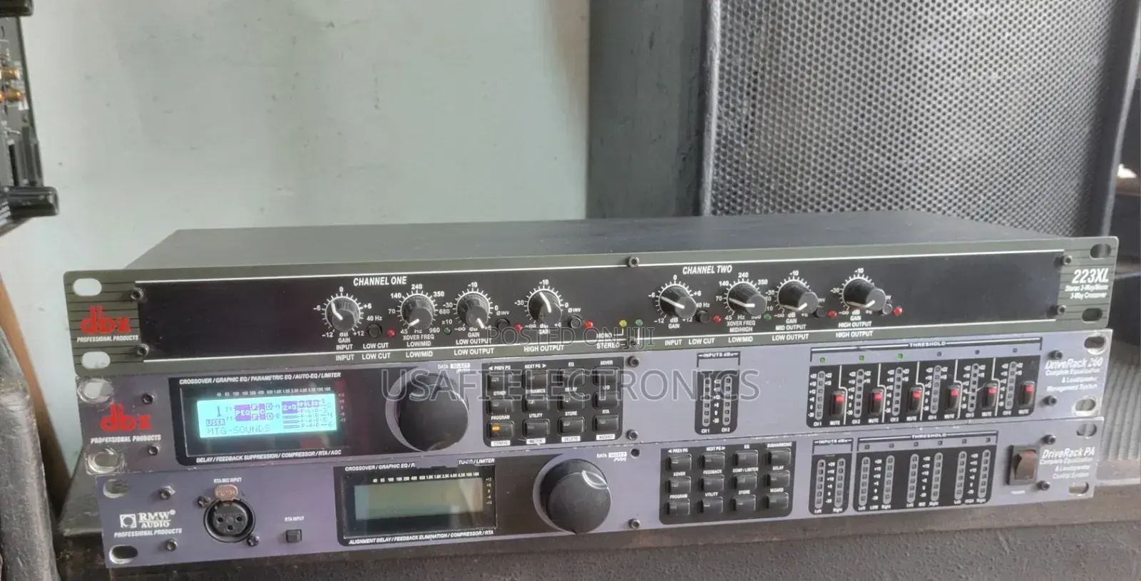 Audio Processor Drive Rack
