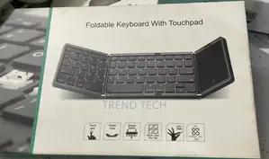 Foldable Keyboard With Touchpad