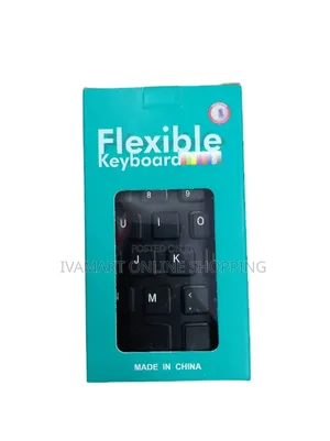 Flexible Keyboard - Rubber, Portable and Foldable