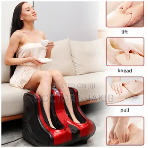Kneading Rolling Vibration Heating Foot Calf Leg Massager.