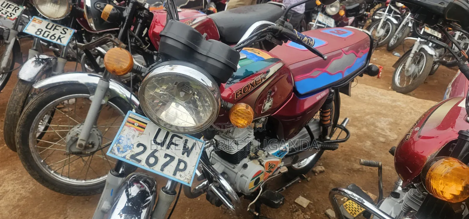 Bajaj Boxer 2024 Red