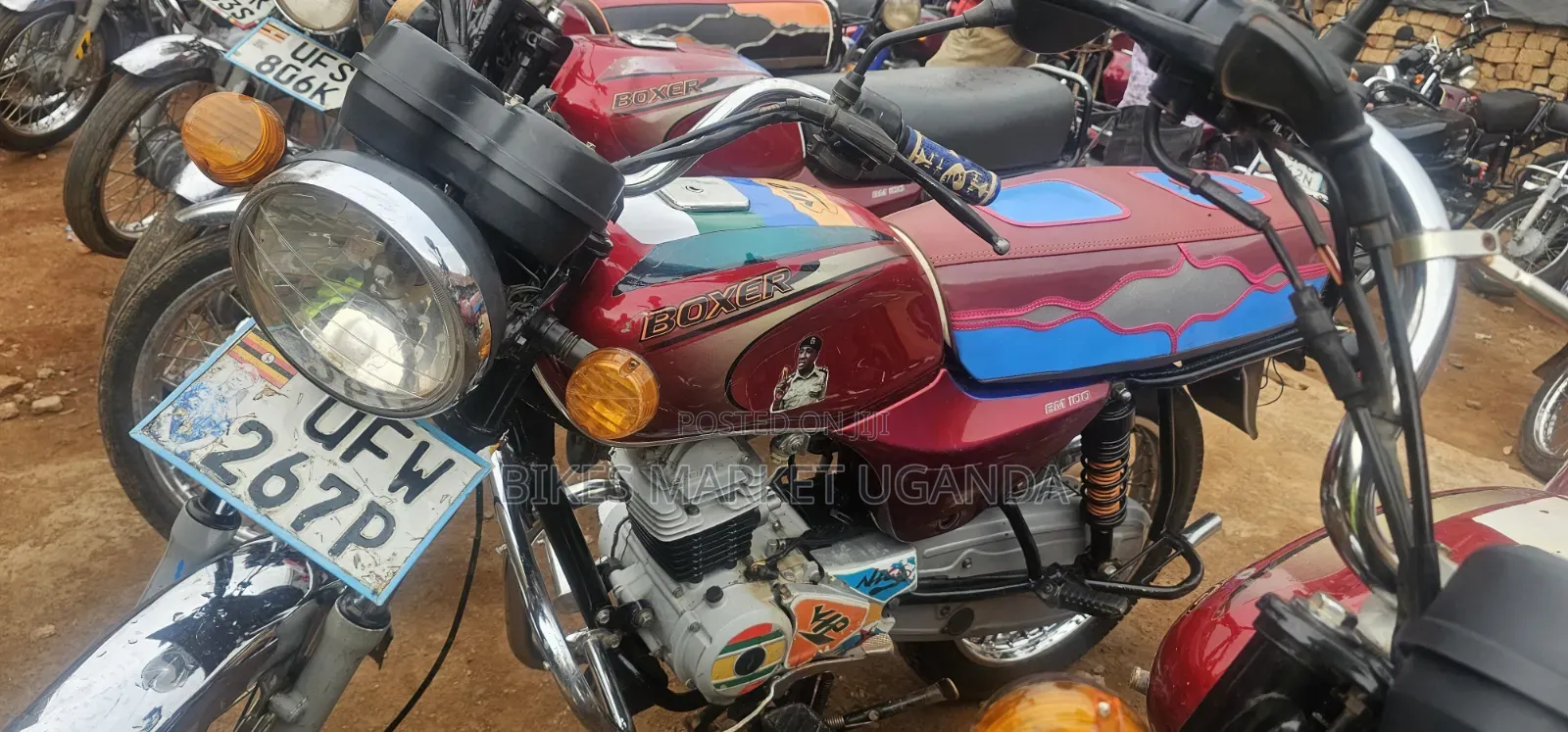Bajaj Boxer 2024 Red