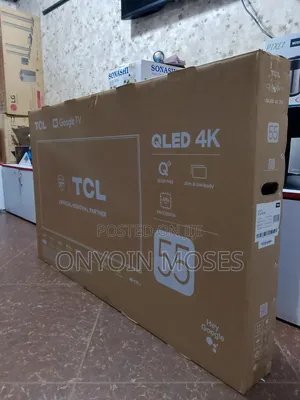 Deal of the Day. 55 Inches TCL QLED Smart Google TV