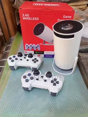 2-in-1 2.4G Wireless Game Projector