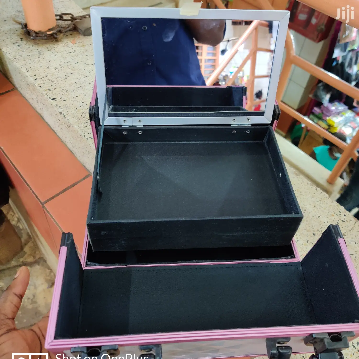 Professional Mini Women Travel Makeup Box Cosmetics Case