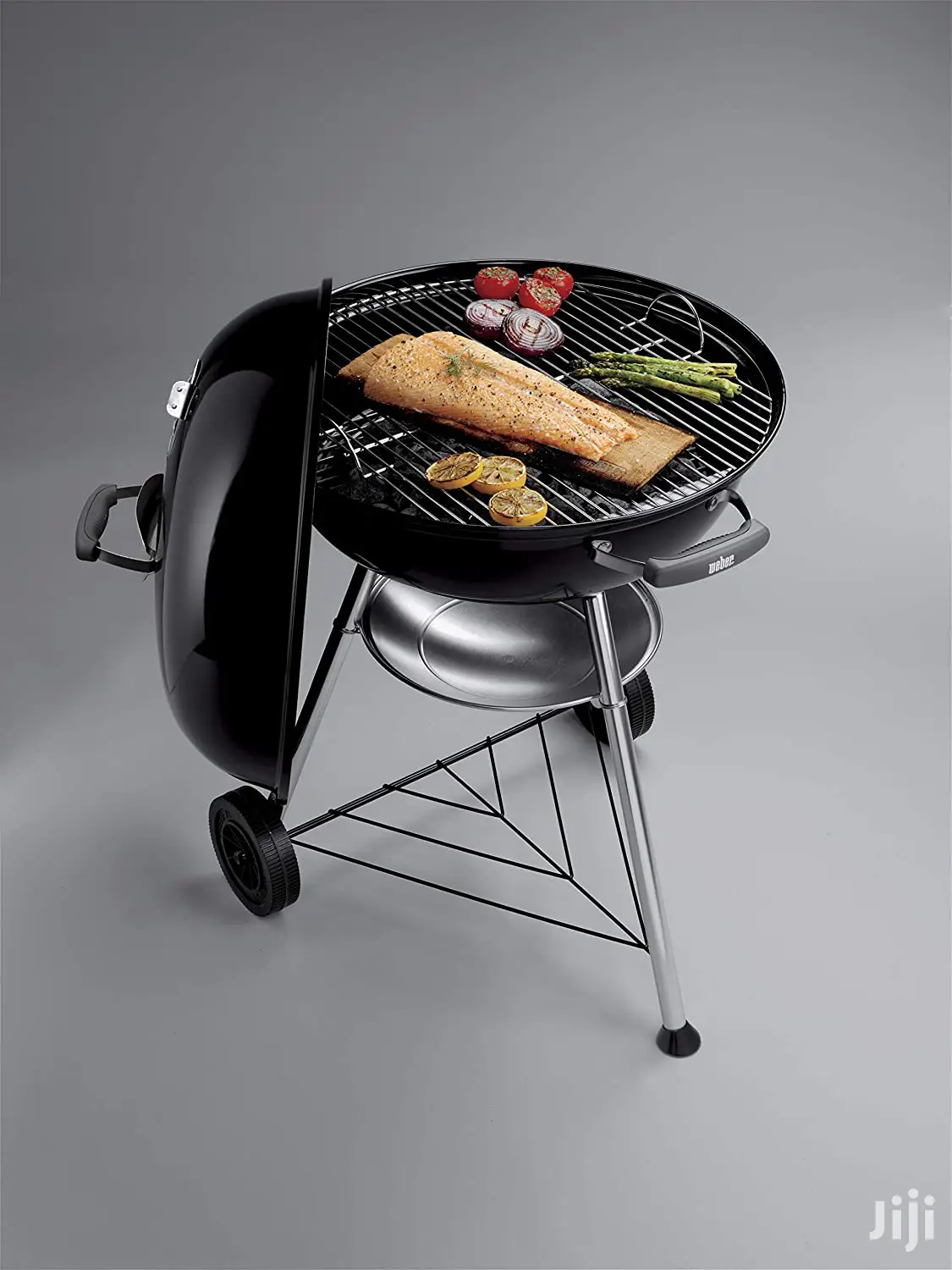 WEBER Premium Compact Kettle Charcoal BBQ Grill 57cm