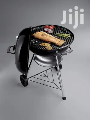 WEBER Premium Compact Kettle Charcoal BBQ Grill 57cm