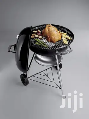 WEBER Premium Compact Kettle Charcoal BBQ Grill 57cm