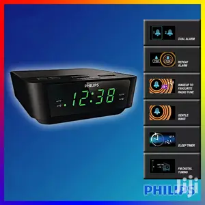 Philips Digital FM Tuner Clock Radio