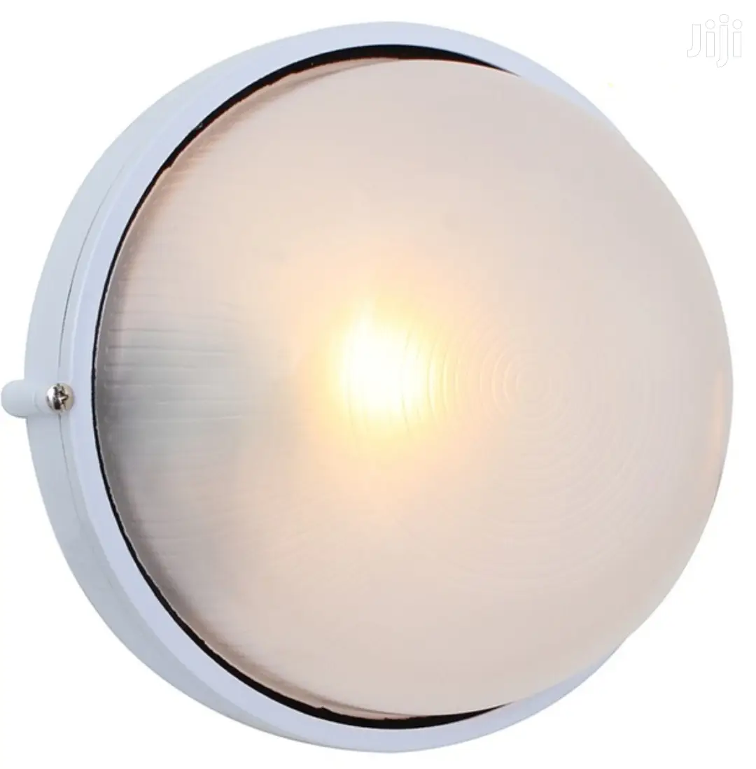 Eurolux Large Plain Round Bulkhead 100W