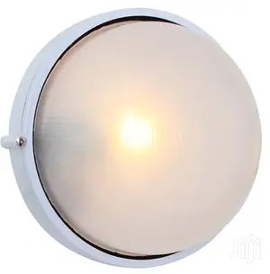 Eurolux Large Plain Round Bulkhead 100W