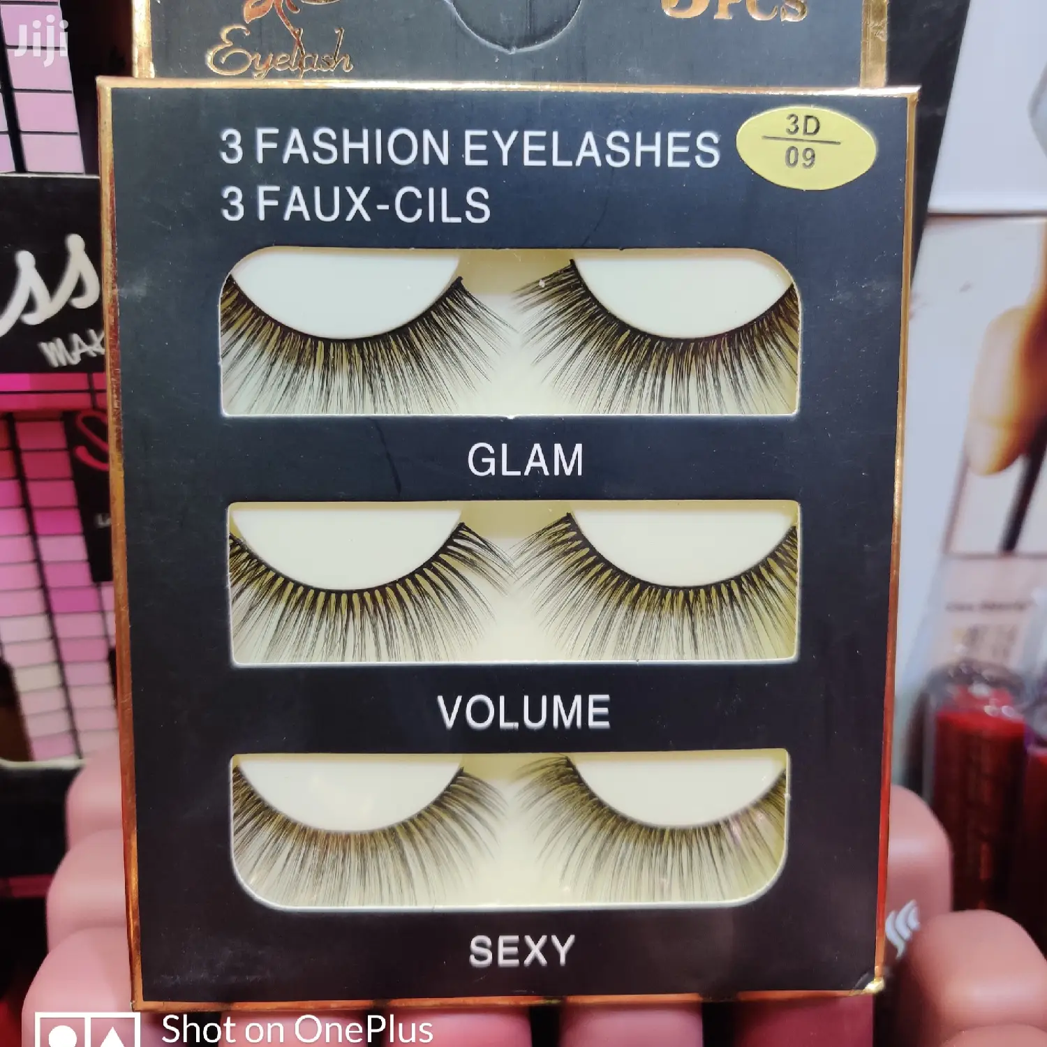 3pairs Makeup Hand-made Dramatic Long Eye Lashes Reusable