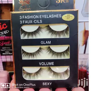 3pairs Makeup Hand-made Dramatic Long Eye Lashes Reusable