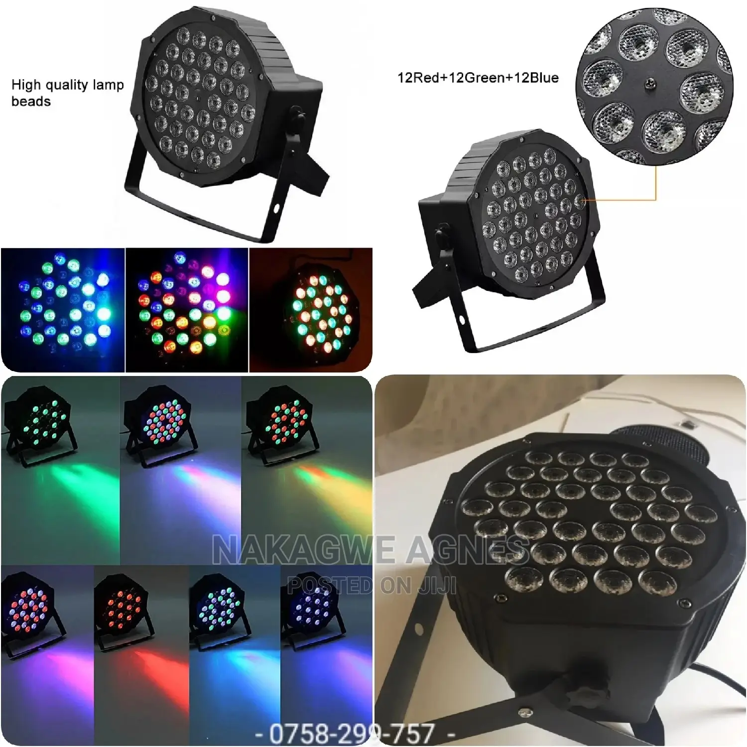 Par Lights - 36 Bulbs