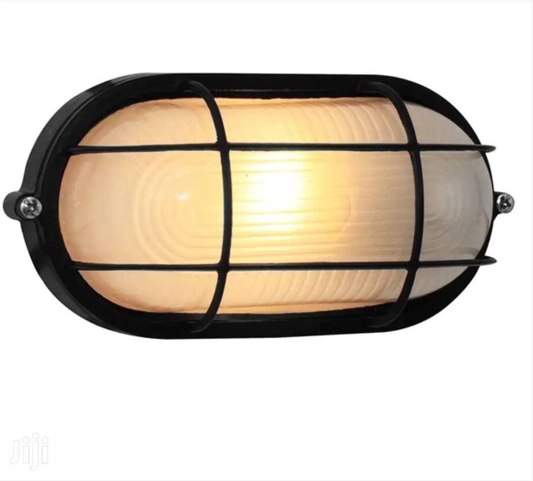 Eurolux Oval Bulkhead With Grid 60W