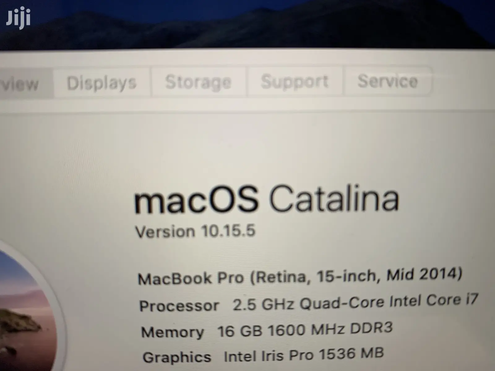 Laptop Apple MacBook Pro 16GB Intel Core i7 SSD 512GB