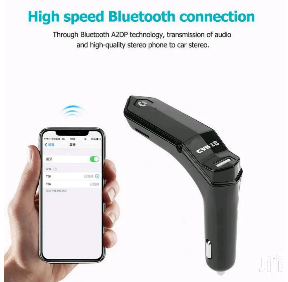 Car Bluetooth Mp3 Player Fm Transmitter