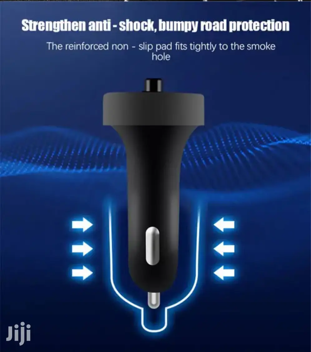 Double Usb Car Bluetooth Mp3 Player Fm Transmitter
