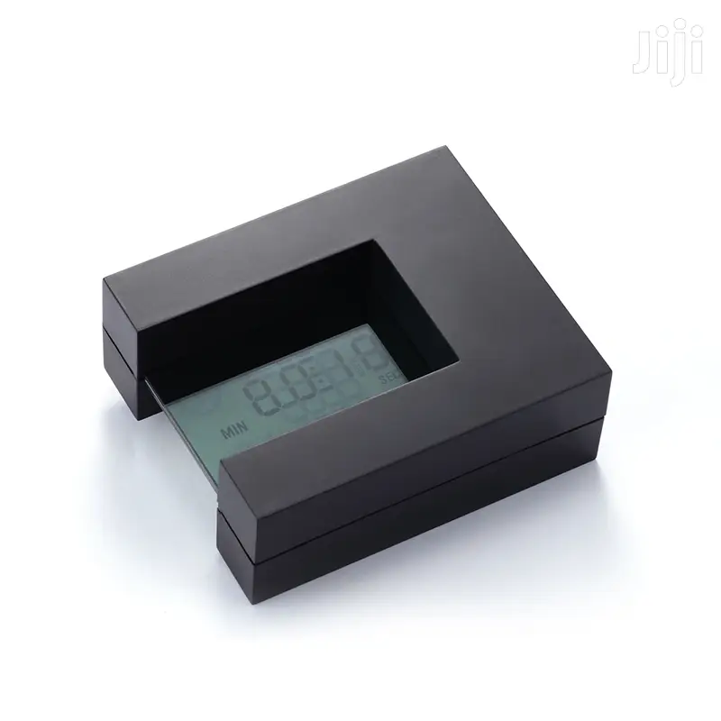 Japan Transparent Digital Calendar Temperature Alarm Clock