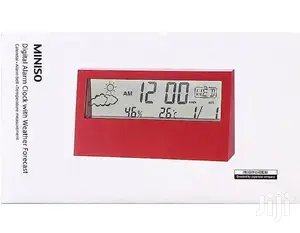 Japan Digital Alarm Clock With Weather Forecast