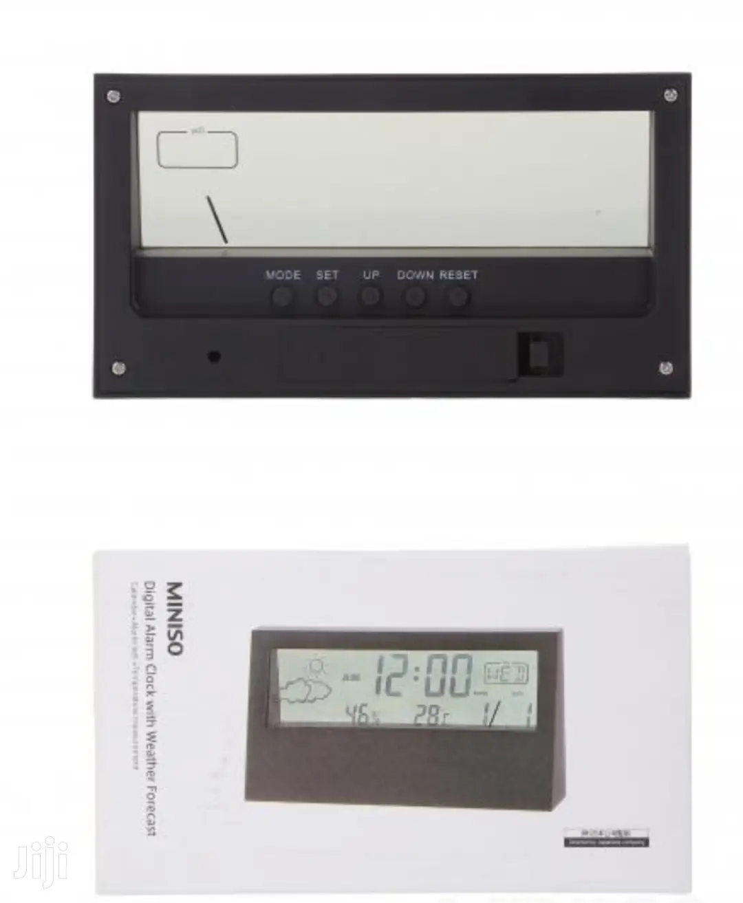 Japan Digital Alarm Clock With Weather Forecast