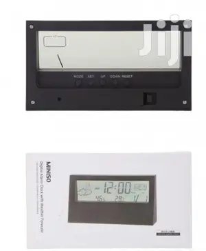 Japan Digital Alarm Clock With Weather Forecast