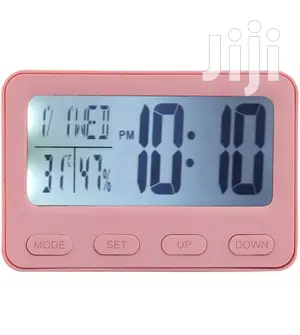 Japan LCD Alarm Clock With Light