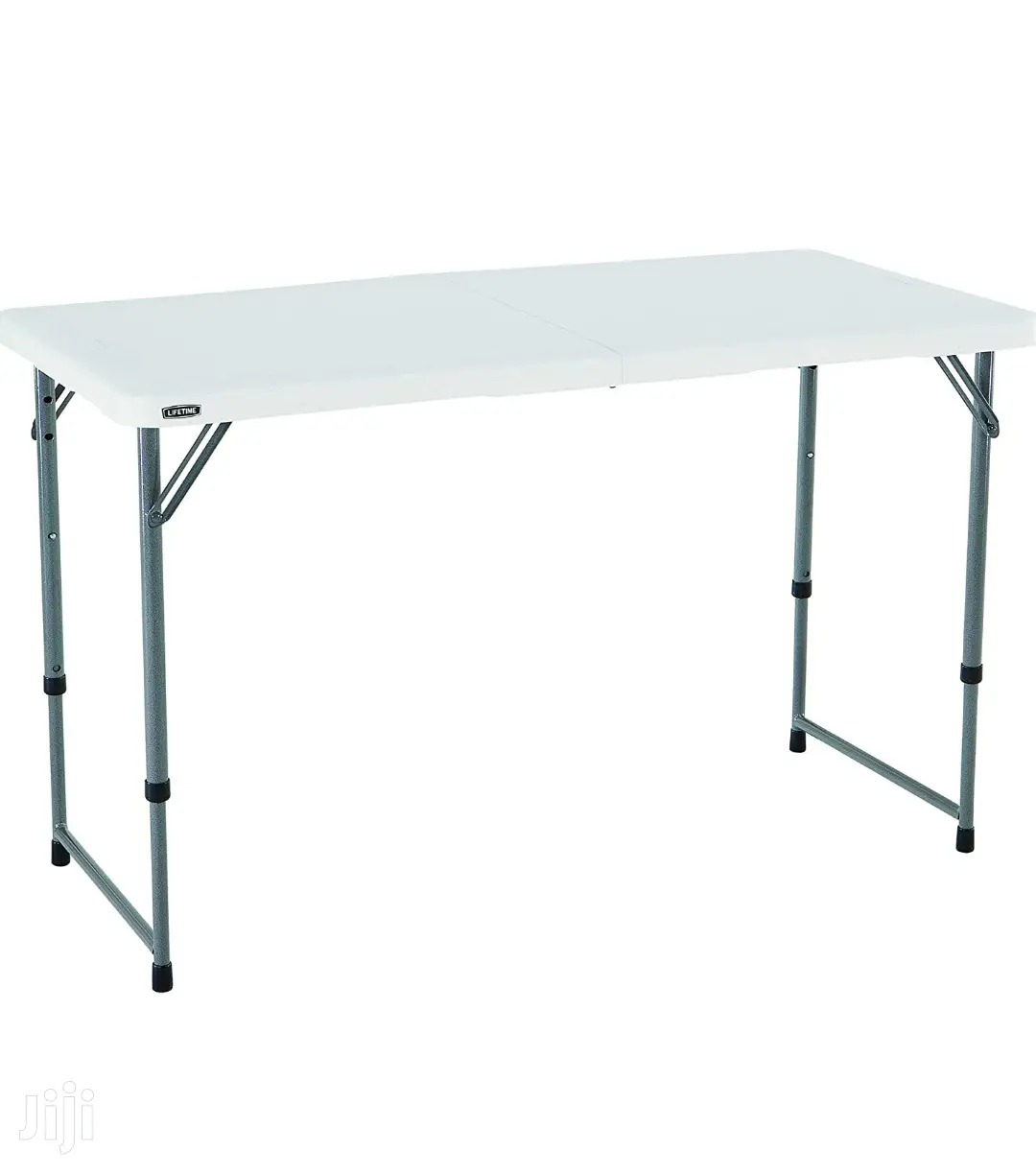 USA LIFETIME 4ft Adjustable Fold-in-half Folding Table 1.21M