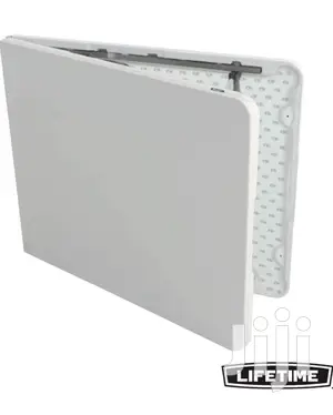 USA LIFETIME 6ft Fold In Half Folding Long Table