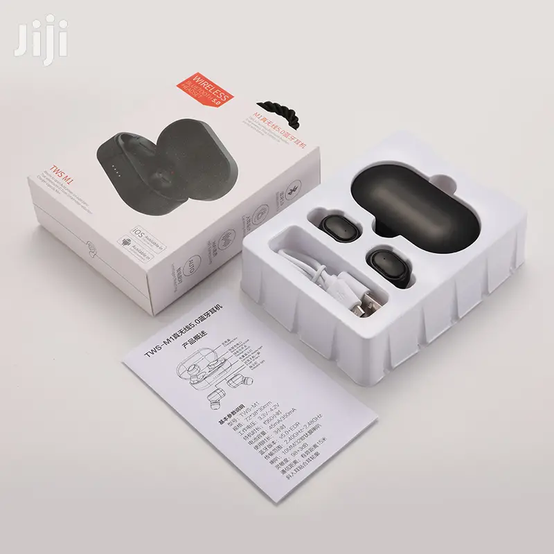 TWS M1 True Wireless In Ear Earbuds Bluetooth 5.0
