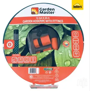 Gardenmaster Hose Pipe Plus Fittings 20m X 12mm