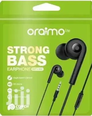 Oraimo Strong Base Ear Phones With Mic