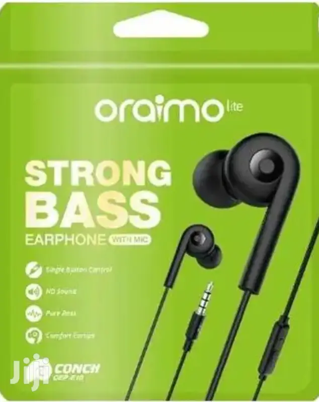 Oraimo Strong Base Ear Phones With Mic