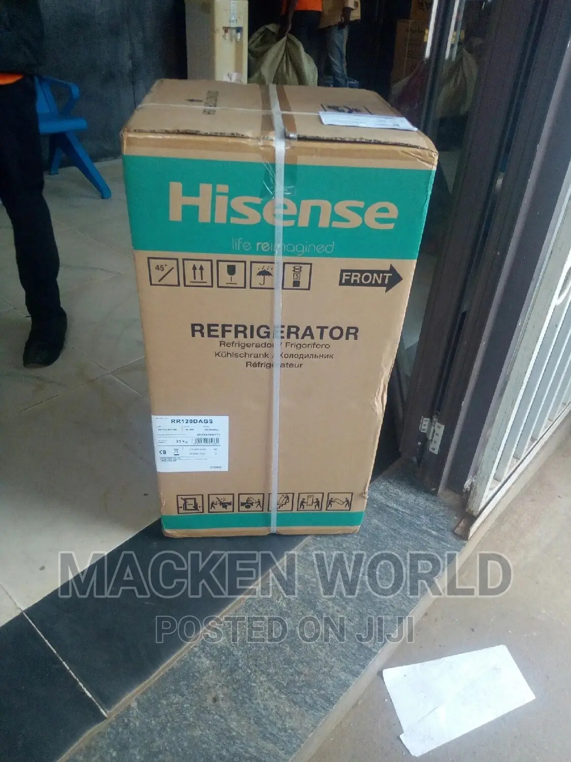Hisense Refrigerator 120ltrs Brand New