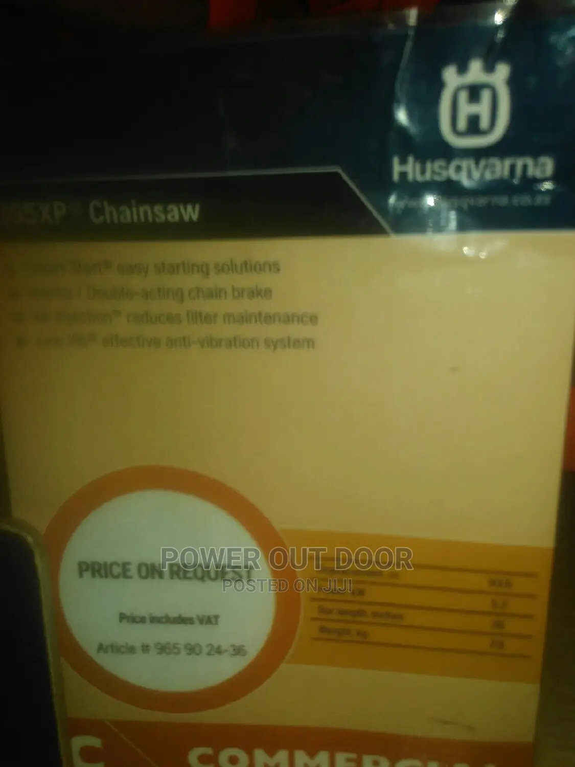 Husqvarna Chainsaw 272XP